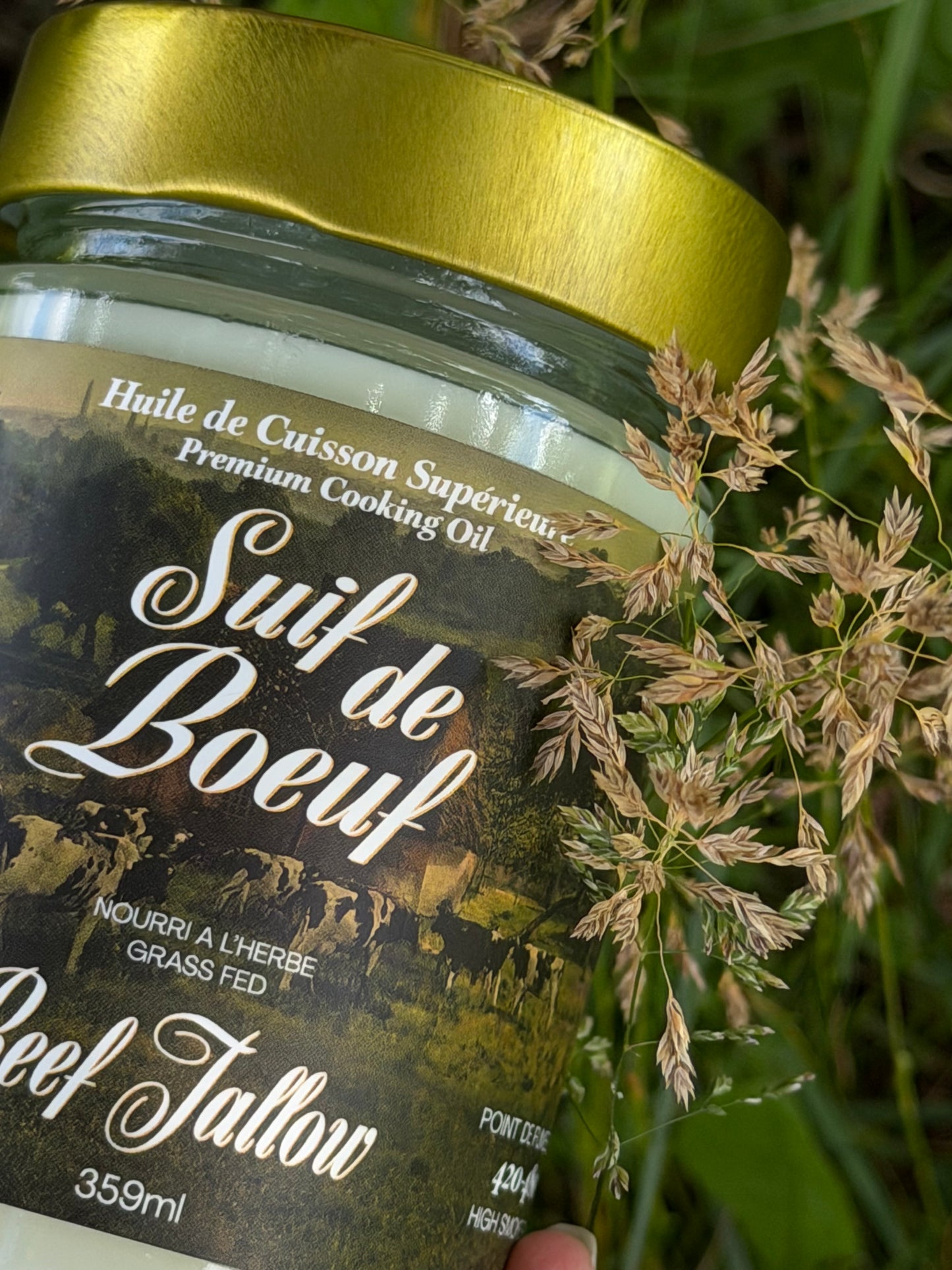 Premium Grass-Fed Cooking Tallow - Sear, Simmer, Savor