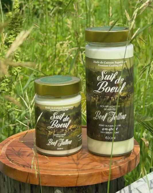 Premium Grass-Fed Cooking Tallow - Sear, Simmer, Savor